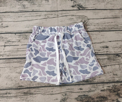 Camo Shorts - Gray