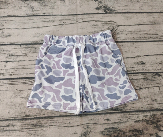 Camo Shorts - Gray