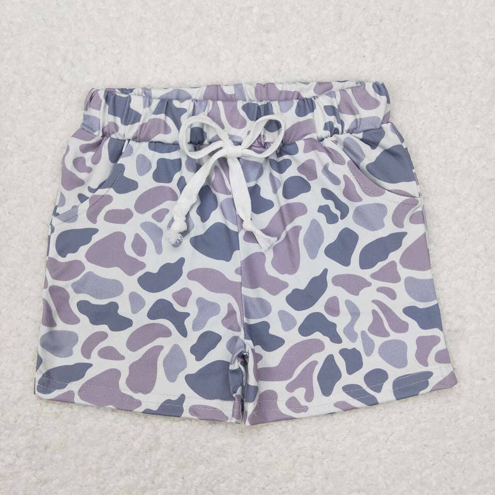 Camo Shorts - Gray